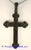 18kt White Gold Black Diamond 1.25ct. tw. Cross