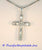 18kt White Gold Diamond Ladies Cross