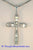 18kt White Gold Diamond Ladies Cross