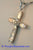 18kt White Gold Diamond Ladies Cross
