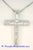 18kt White Gold Diamond Cross 1.70ct. tw.