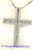 18kt White Gold Diamond Cross 1.70ct. tw.