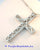 18kt White Gold Diamond Cross 1.70ct. tw.