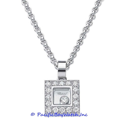 Chopard Small Diamond Square Pendant 792896-1001