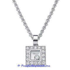 Chopard Small Diamond Square Pendant 792896-1001