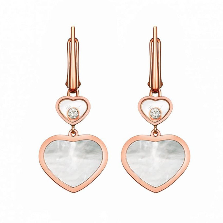 Chopard Happy Hearts Earrings 837482-5310 | Pacific Bay Watch