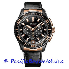 Zenith El Primero Stratos Flyback Black Alchron 85.2060.405/23.C714
