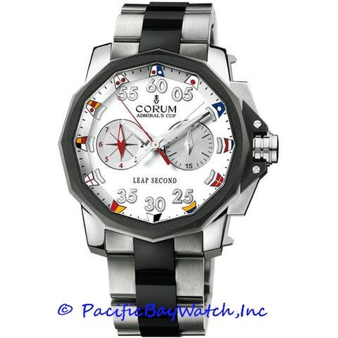 Corum Admiral's Cup Leap Second Chronograph Mens 895-931-06-V791-AA92