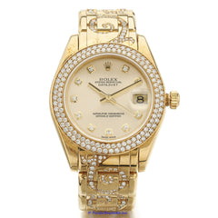 Rolex Pearlmaster Mid-Size 81338 Pre-Owned