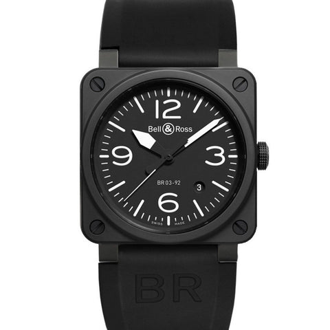 Bell & Ross Men's BR 03 Black BR0392-BL-CE