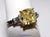 Platinum and 18k Yellow Gold Ladies Fancy Yellow Diamond Ring