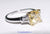 Platinum and 18k Yellow Gold Ladies Fancy Yellow Diamond Ring