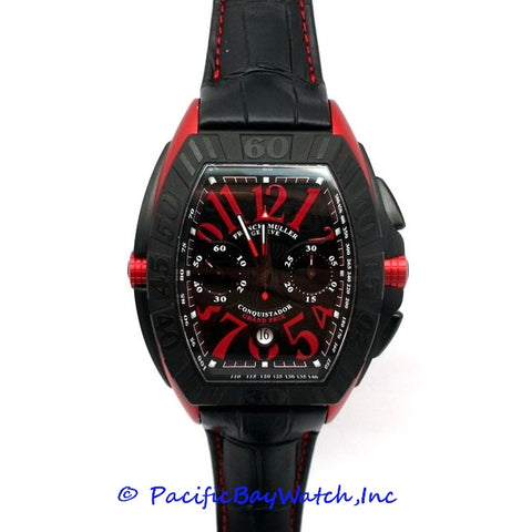 Franck Muller Conquistador Grand Prix Chronograph 9900 CC DT TT NR GPG