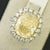 Platinum and 18k Yellow Gold Ladies Fancy Intense Yellow Diamond Ring