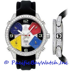 Jacob & Co. JC4-A Men's 5 Time Zone All Diamonds