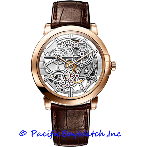 Harry Winston Midnight Skeleton MIDAHM42RR001