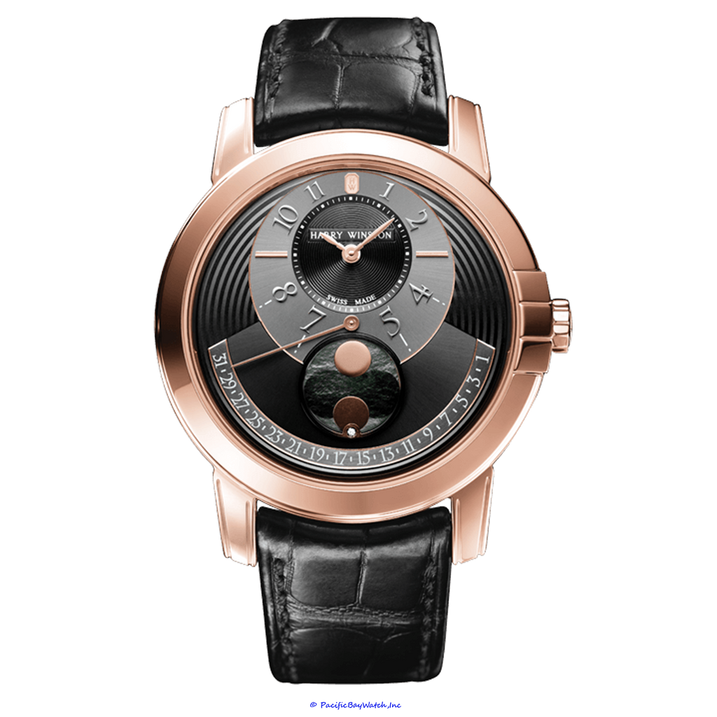 Harry Winston Midnight Moonphase MIDAMP42RR002 | Pacific Bay Watch