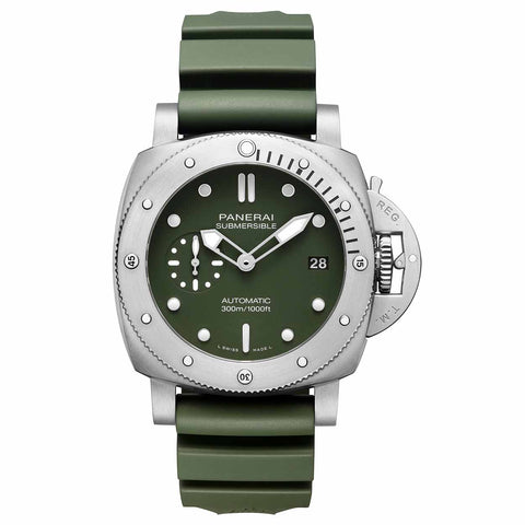 Panerai Submersible Verde Militare PAM01055