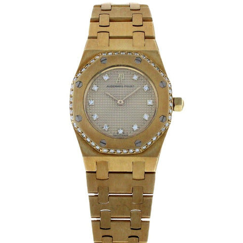 Audemars Piguet Royal Oak Ladies Diamond Watch Pre-Owned