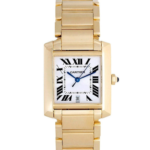 Cartier Tank Francaise Men's W50001R2 Pre-Owned