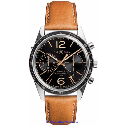 Bell & Ross Vintage 126 GMT Chronograph BRV126-FLY-GMT/SCA