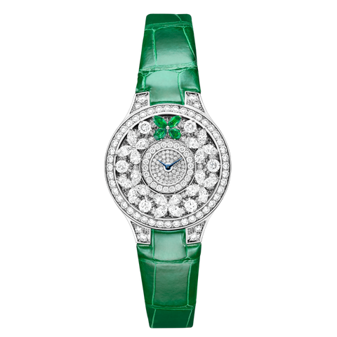 Graff Butterfly Ladies White Gold and Emeralds BF32WGD1BE