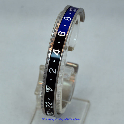 Speedometer Rolex GMT Style Bangle Bracelet for Men.