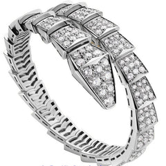 Bulgari Pavé Diamond "Serpenti" Bracelet BR855231