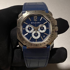 Bvlgari Octo Velocissimo Maserati Chronograph BGO41C3SLDCH/MAS  1914 Limited 100Th Anniversary