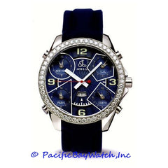 Jacob & Co. JC-5 Men's 5 Time Zone 3.25ct Bezel