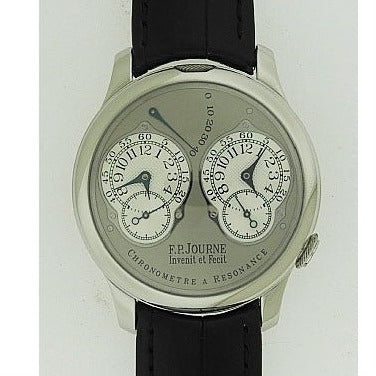 F.P. Journe Chronometre à Résonance Dual Time Platinum