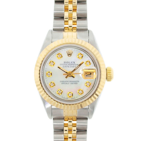 Rolex DateJust Ladies 79173 Diamond Watch