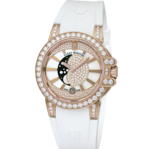 Harry Winston Ocean Lady Moonphase OCEQMP36RR002