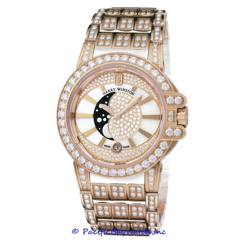 Harry Winston Ocean Lady Moonphase OCEQMP36RR022