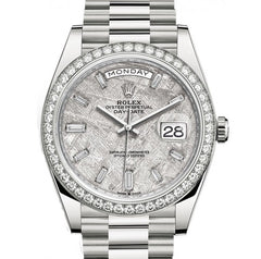 Rolex President II Men's Meteorite Diamond 228349