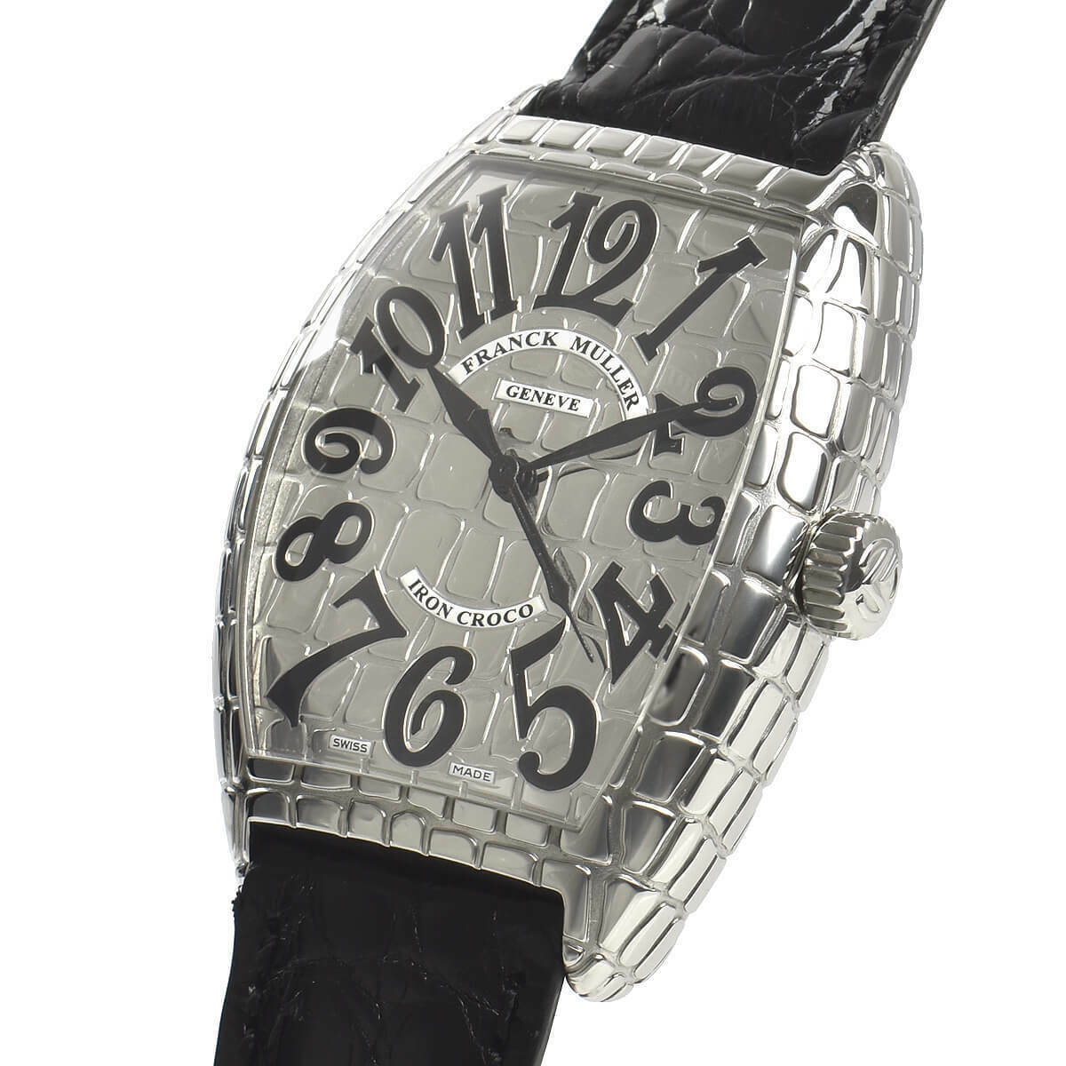Franck Muller Cintrée Curvex Iron Croco 7880 SC IRON CROC